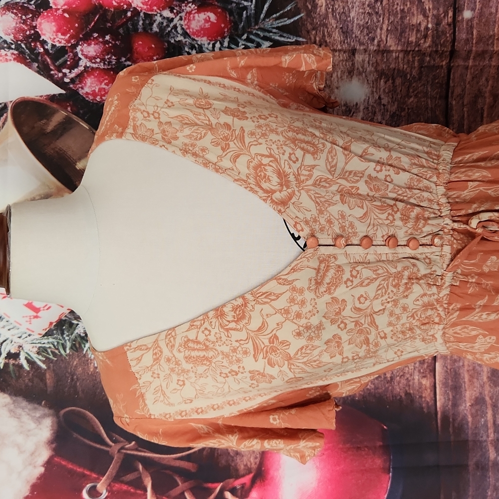 💥SALE💥  SHAREEN collection floral boho midi dress - Picture 2 of 7